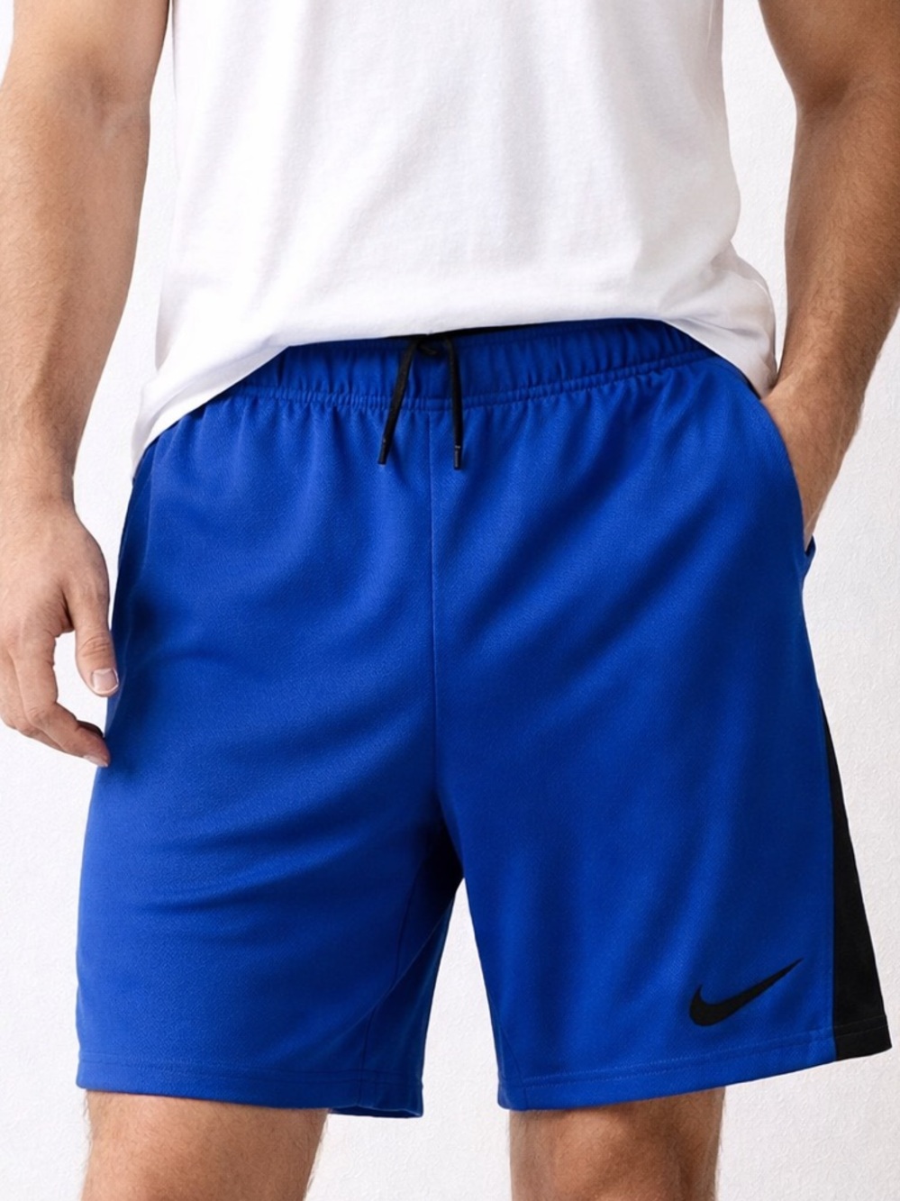 Nike Dri-FIT Athletic Shorts Royal Blue Men’s Size M Training Gym Running